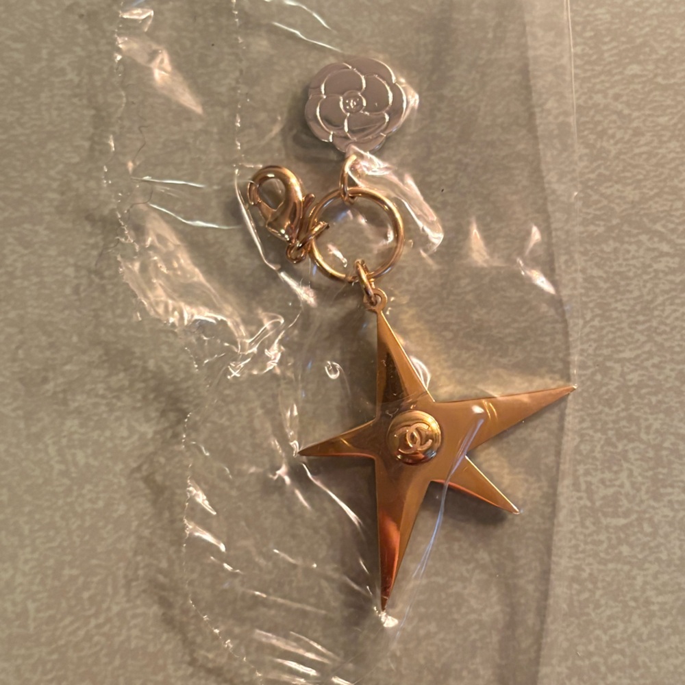 Chanel Gold and Silver Charm